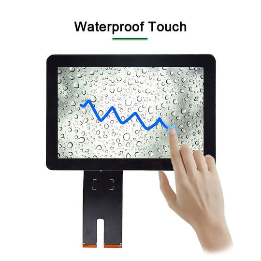 Medical Grade 10.1 Inch PCAP Touch Screen Panel 10 Points Anti-Glare Anti-Fingerprint USB Interface With Glove Stylus Touch