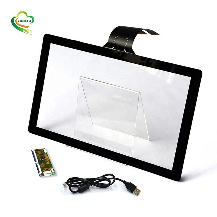 Large Winter Gloves Touch Sensor Glass Panel Controller USB Android Capacitive Touch Screen Panel For Industrial Kiosk