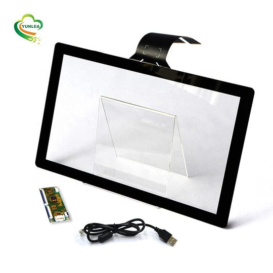 Large Winter Gloves Touch Sensor Glass Panel Controller USB Android Capacitive Touch Screen Panel For Industrial Kiosk
