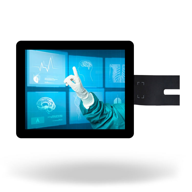 Custom AG AF Glass Medical Touch Screen Panel, Usb Capacitive Sensitive Multi Touch Screen Overlay Kit
