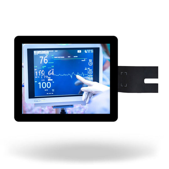 Custom AG AF Glass Medical Touch Screen Panel, Usb Capacitive Sensitive Multi Touch Screen Overlay Kit