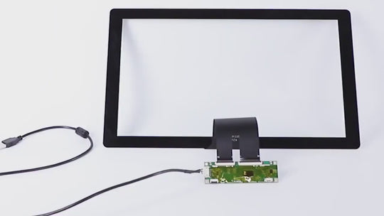 Yunlea benutzerdefinierte Größe Form Touch Glass 7 10.1 15.6 18.5 21.5 Zoll USB PCAP kapazitiven Touchscreen Panel für industrielle Smart Home