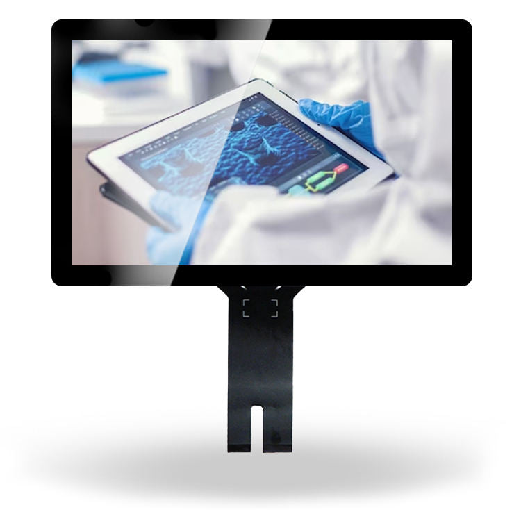 Yunlea WaterProof PCAP Touch Panel 15.6" OEM ODM 10 Points Capacitive Touch Screen For Medical