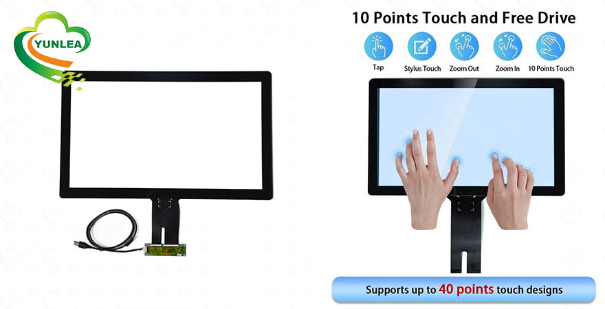 Different Applications of 21.5 Inch Capacitive Touch screen panel