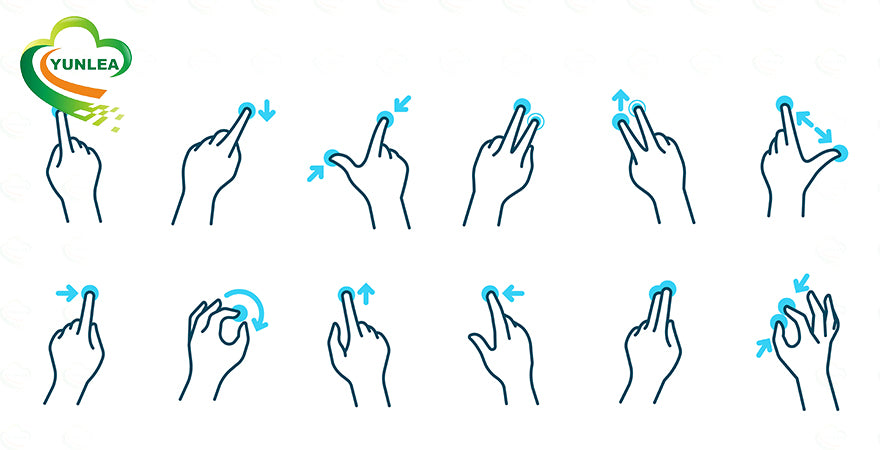 Die Zukunft der Interaktivität mit den großformatigen Touchscreens von Yunlea, die 20-60 Berührungspunkte unterstützen