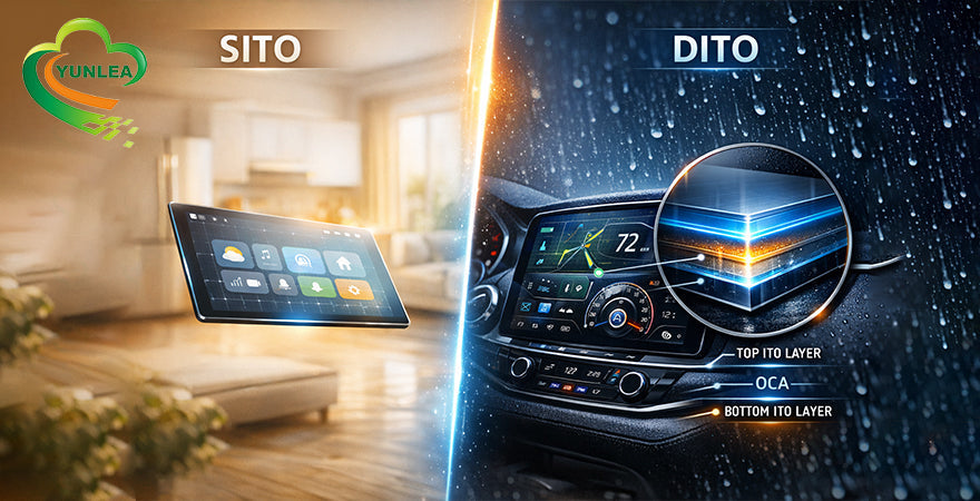 The Transparent Conductor: Single ITO vs. Double ITO in Glass Touch Sensors