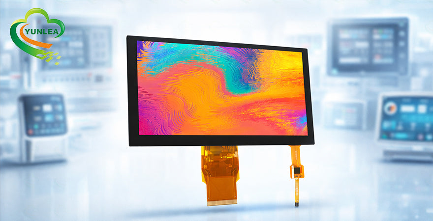 Tft Display With In Cell Touch Components Stack 7-Inch TFT LCD with Capacitive Touch Panel | Embedded Display Solution ...