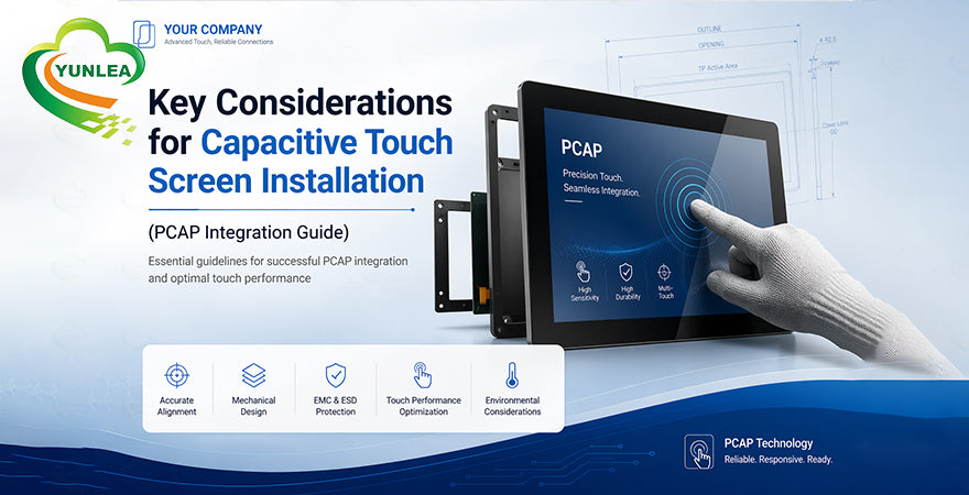 PCAP Touch Screen Integration Guide: Installation Best Practices – Yunlea