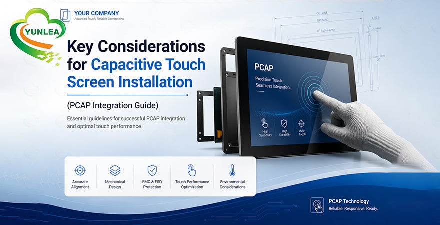 Key Considerations for Capacitive Touch Screen Installation (PCAP Integration Guide)