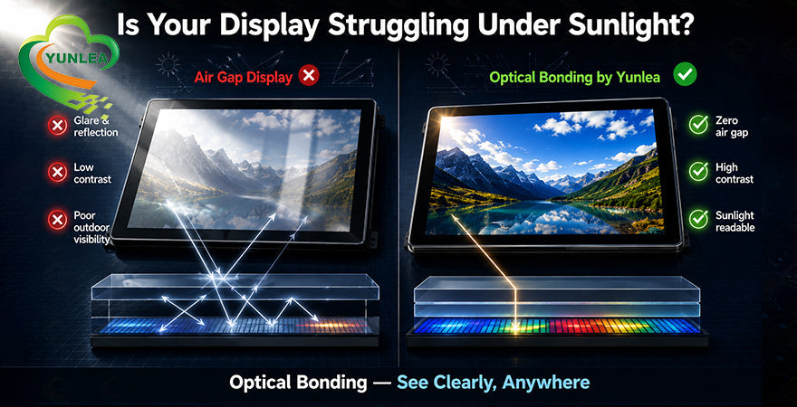 Optical Bonding for Touch Screen LCD: Why It Matters for Modern Display Applications