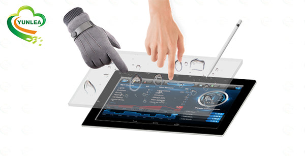 Yunlea's Customized Capacitive Touch Panels: Touch with Water and Gloves!