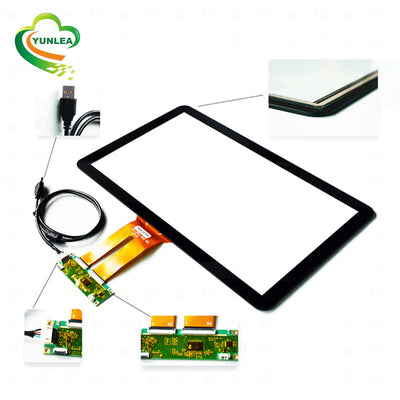 Yunlea 27" Capacitive Glass Structure Ilitek Eeti Controller Board Touch Screen Panel
