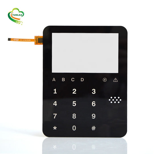 OEM ODM Tempered Silk Screen Glass 4.3" Display 7 8 10.1 inch Touch Panel For Control Access