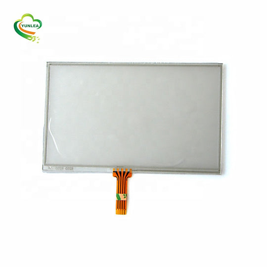 Small Size 3.5 4.5 Inch 4 Wire Resistive Touch Panel Glass+Glass Structure Resistive Screen With I2C Interface