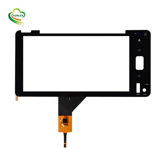 Yunlea benutzerdefinierte Größe Form Touch Glass 7 10.1 15.6 18.5 21.5 Zoll USB PCAP kapazitiven Touchscreen Panel für industrielle Smart Home