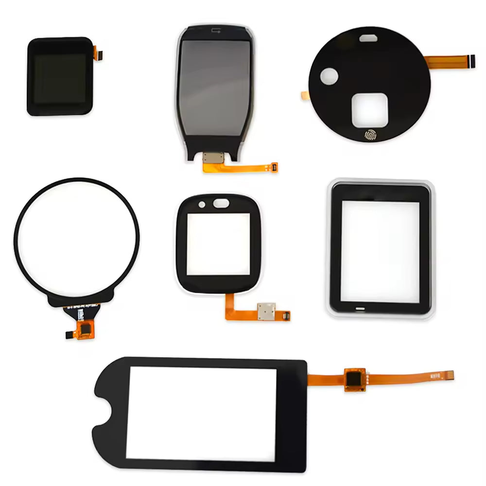 Custom Size OEM ODM PCAP Glass Capacitive Touch Screen Panel with USB / RS232 Interface