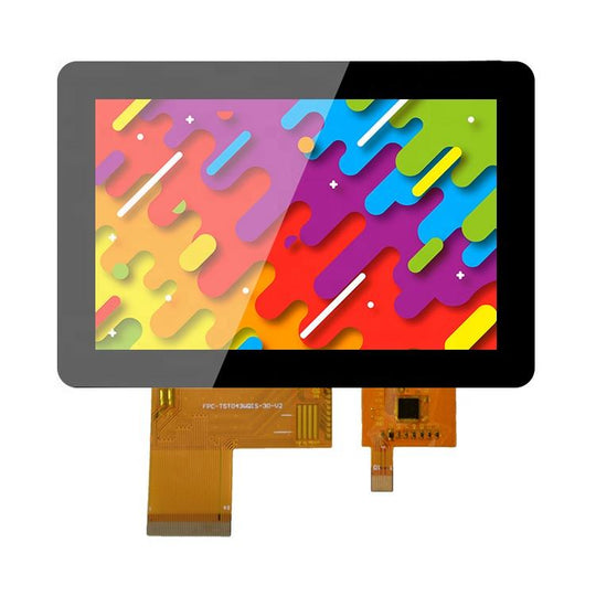 Yunlea Custom industriale RGB Display Panel 2,8 3,5 4,3 5 7 8 10,1 pollici impermeabile capacitivo TFT LCD moduli con touch screen