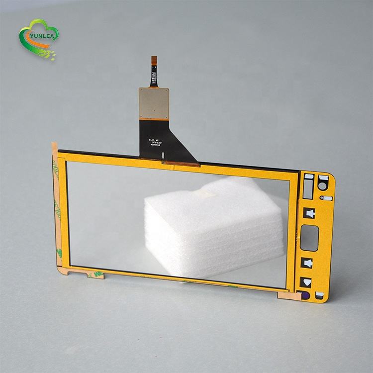 Irregular Shape 7 inch Touch Screen Resistive / Capacitive Touch Panel